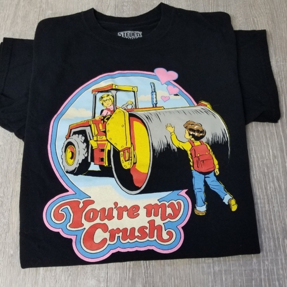 Steven Rhodes "you're my crush" tshirt - Picture 1 of 6